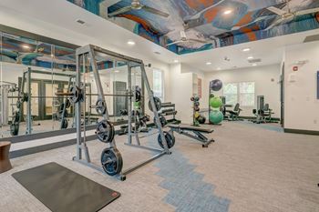Centerview at crossroads luxury apartments in raleigh, north carolina fitness center